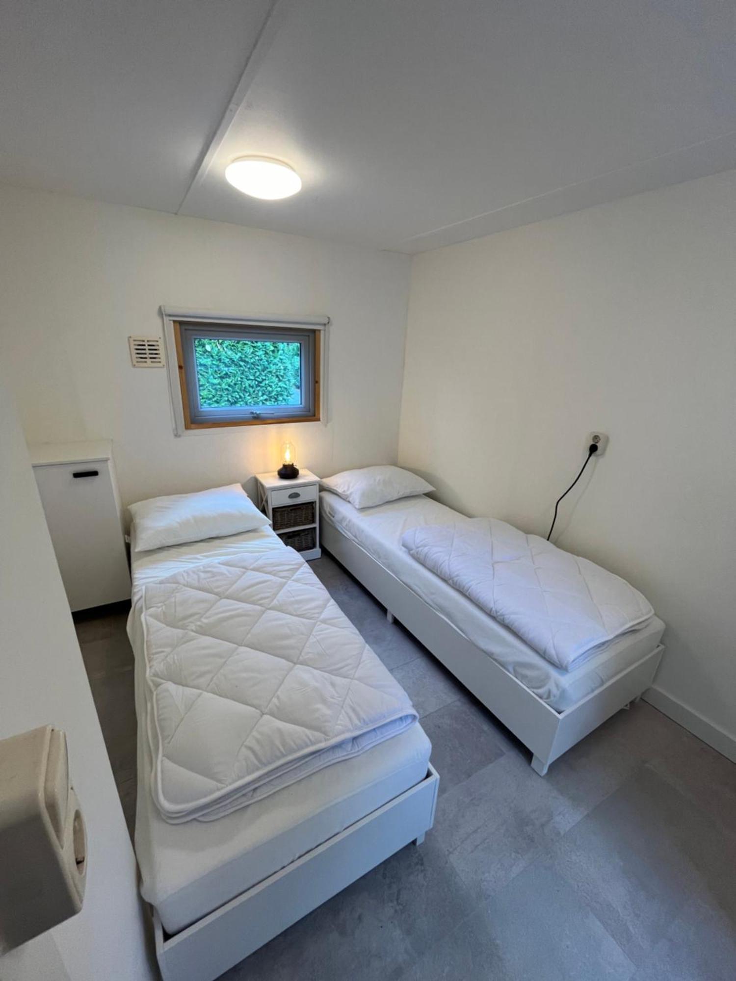 אפ Modern Chalet In De Bossen Van De Veluwe מראה חיצוני תמונה